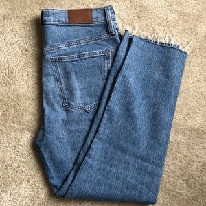 Madewell jeans, size 29.